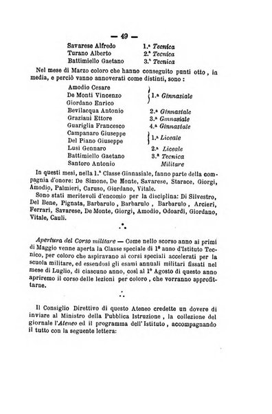 L'Ateneo giornale dell'Istituto Galileo Galilei