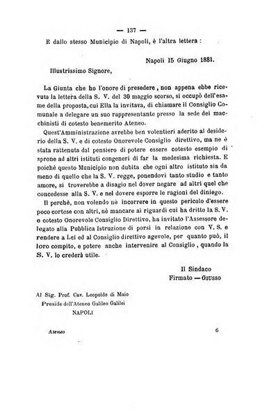 L'Ateneo giornale dell'Istituto Galileo Galilei