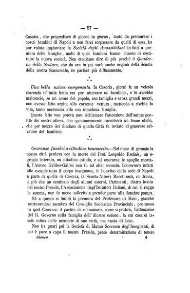 L'Ateneo giornale dell'Istituto Galileo Galilei