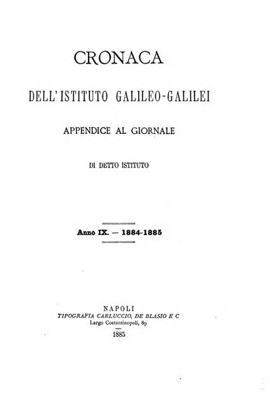 L'Ateneo giornale dell'Istituto Galileo Galilei