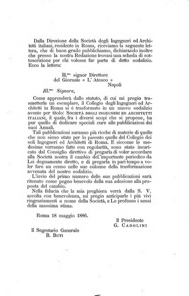 L'Ateneo giornale dell'Istituto Galileo Galilei