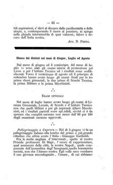 L'Ateneo giornale dell'Istituto Galileo Galilei