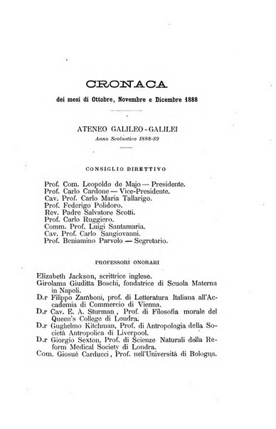 L'Ateneo giornale dell'Istituto Galileo Galilei