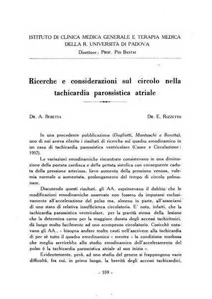 Acta medica patavina annali delle cliniche di Padova e degli ospedali delle Tre Venezie