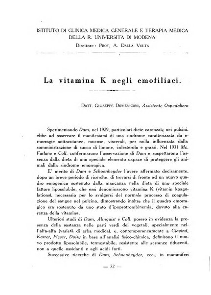 Acta medica patavina annali delle cliniche di Padova e degli ospedali delle Tre Venezie