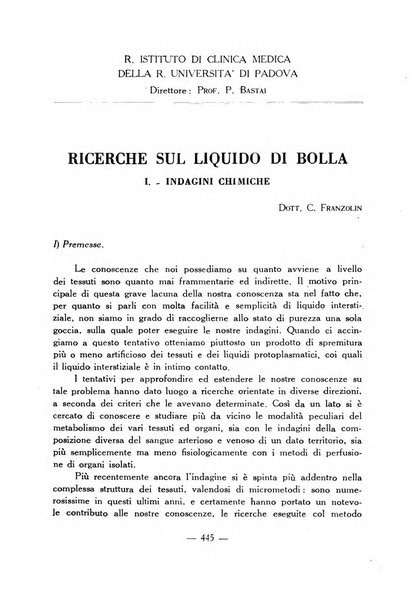 Acta medica patavina annali delle cliniche di Padova e degli ospedali delle Tre Venezie