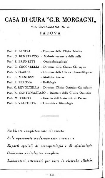 Acta medica patavina annali delle cliniche di Padova e degli ospedali delle Tre Venezie