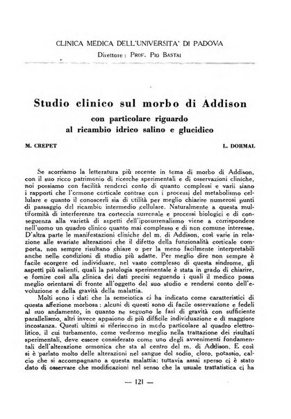 Acta medica patavina annali delle cliniche di Padova e degli ospedali delle Tre Venezie