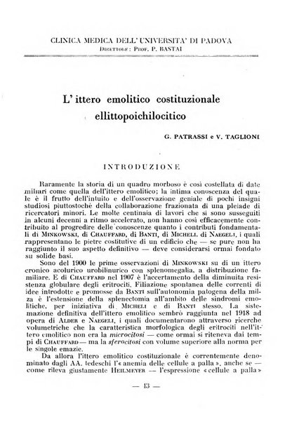 Acta medica patavina annali delle cliniche di Padova e degli ospedali delle Tre Venezie