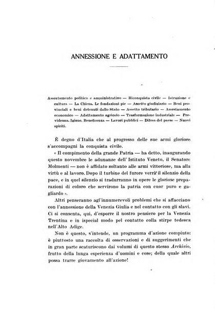 Archivio per l'Alto Adige con Ampezzo e Livinallongo