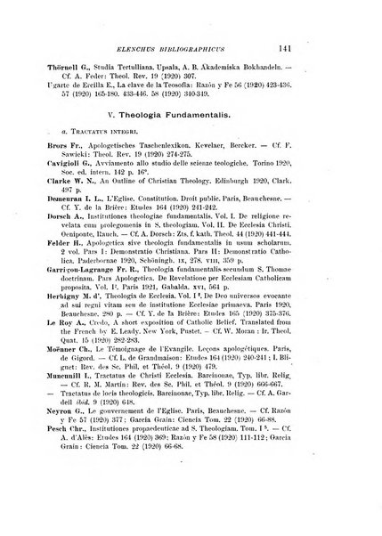 Gregorianum rivista trimestrale di studi teologici e filosofici