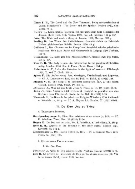 Gregorianum rivista trimestrale di studi teologici e filosofici