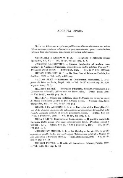 Gregorianum rivista trimestrale di studi teologici e filosofici