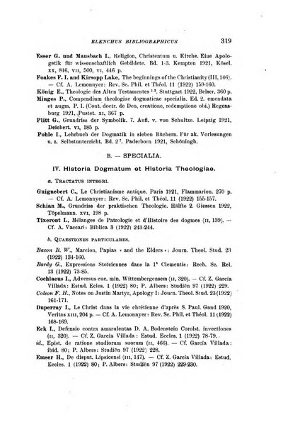 Gregorianum rivista trimestrale di studi teologici e filosofici