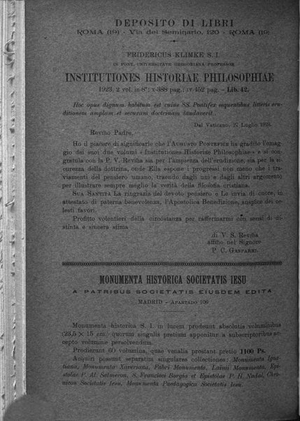 Gregorianum rivista trimestrale di studi teologici e filosofici