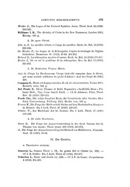 Gregorianum rivista trimestrale di studi teologici e filosofici