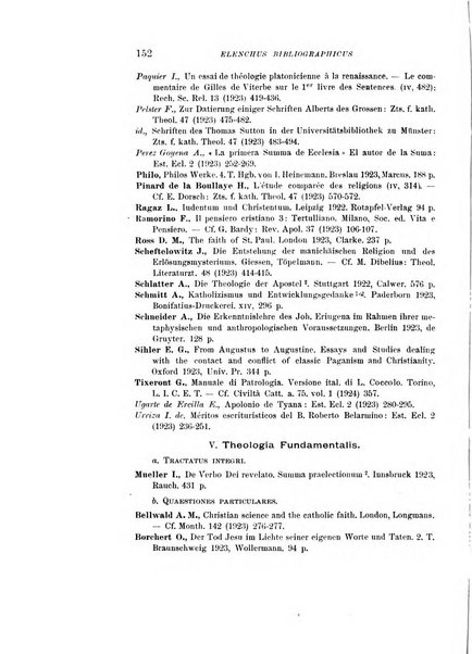 Gregorianum rivista trimestrale di studi teologici e filosofici