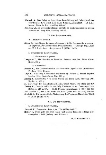 Gregorianum rivista trimestrale di studi teologici e filosofici