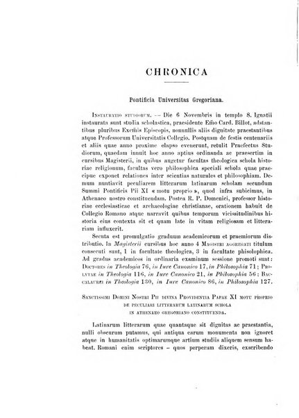 Gregorianum rivista trimestrale di studi teologici e filosofici