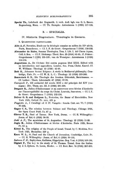 Gregorianum rivista trimestrale di studi teologici e filosofici