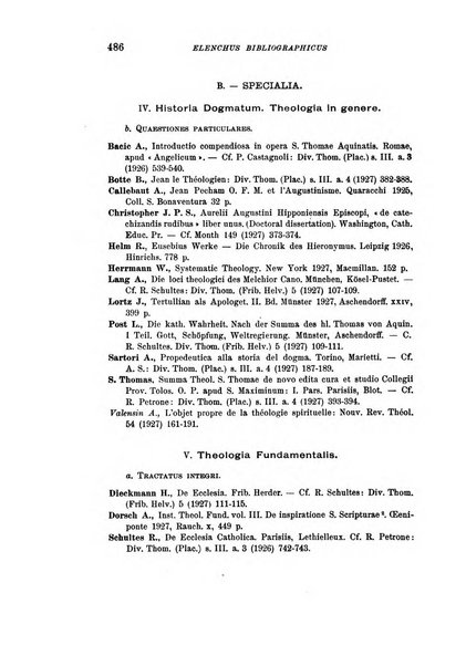 Gregorianum rivista trimestrale di studi teologici e filosofici