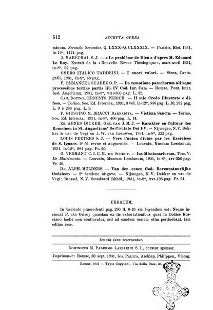 Gregorianum rivista trimestrale di studi teologici e filosofici