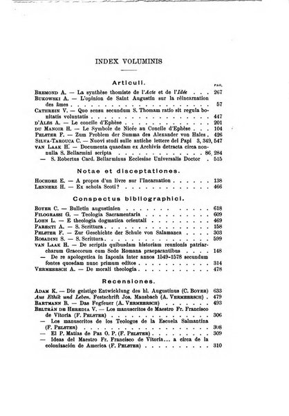 Gregorianum rivista trimestrale di studi teologici e filosofici