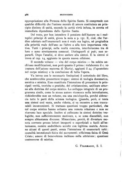 Gregorianum rivista trimestrale di studi teologici e filosofici