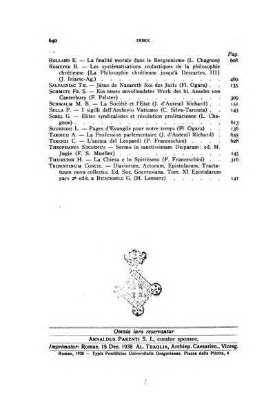 Gregorianum rivista trimestrale di studi teologici e filosofici