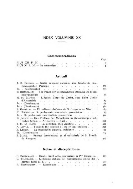 Gregorianum rivista trimestrale di studi teologici e filosofici