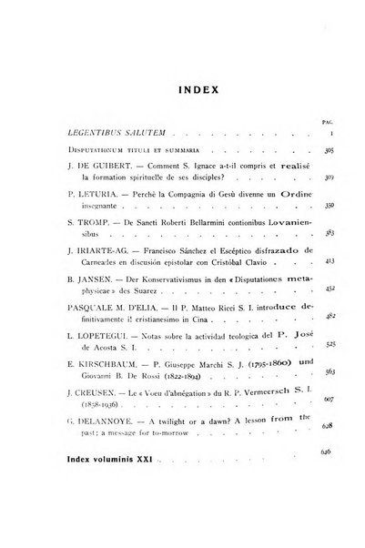 Gregorianum rivista trimestrale di studi teologici e filosofici