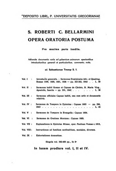 Gregorianum rivista trimestrale di studi teologici e filosofici