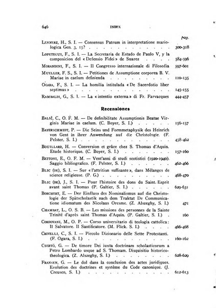 Gregorianum rivista trimestrale di studi teologici e filosofici