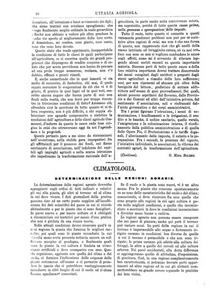 L'Italia agricola giornale dedicato al miglioramento morale ed economico delle popolazioni rurali