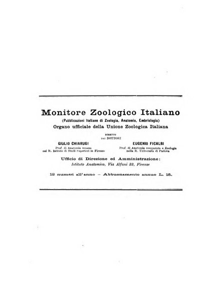 Monitore zoologico italiano