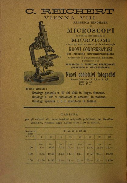 Monitore zoologico italiano