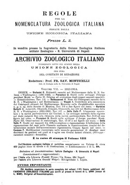 Monitore zoologico italiano