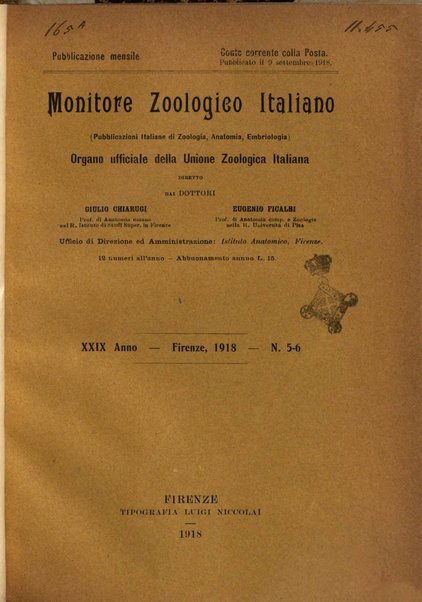 Monitore zoologico italiano