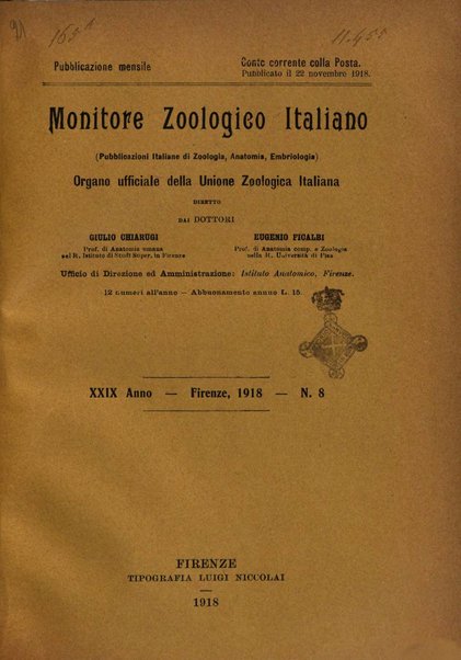 Monitore zoologico italiano