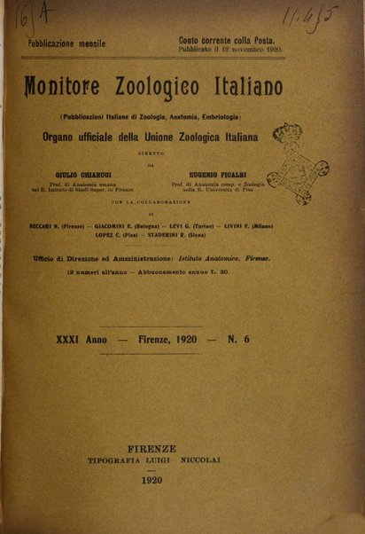 Monitore zoologico italiano