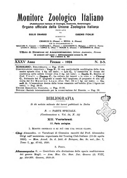 Monitore zoologico italiano