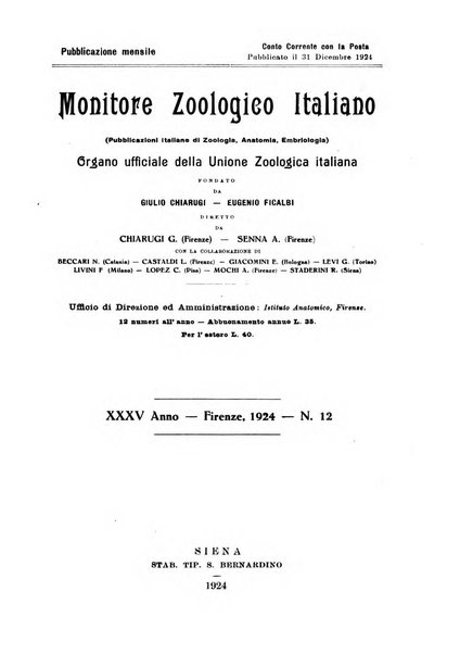Monitore zoologico italiano