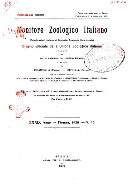 Monitore zoologico italiano