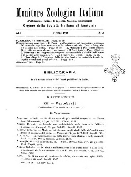 Monitore zoologico italiano