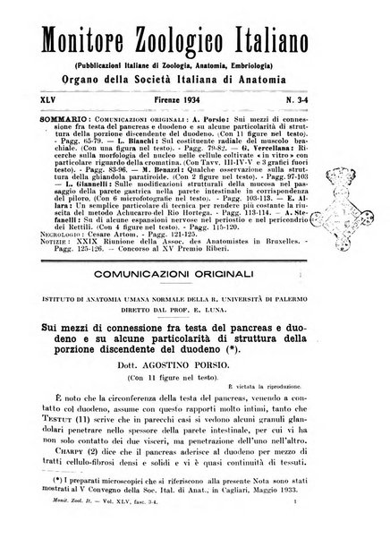 Monitore zoologico italiano