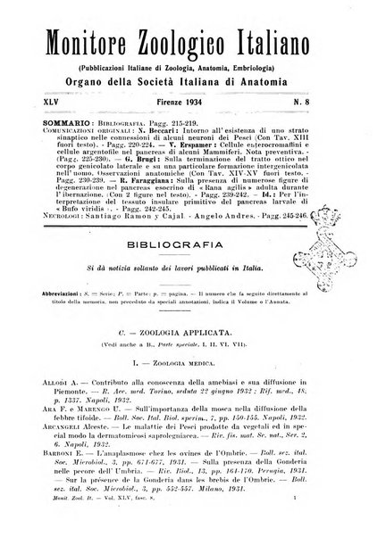 Monitore zoologico italiano