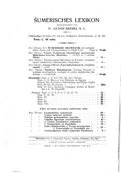 Orientalia commentarii de rebus assyro-babylonicis, arabicis, aegyptiacis