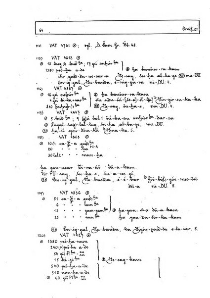 Orientalia commentarii de rebus assyro-babylonicis, arabicis, aegyptiacis