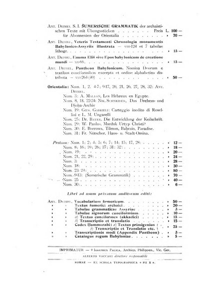 Orientalia commentarii de rebus assyro-babylonicis, arabicis, aegyptiacis