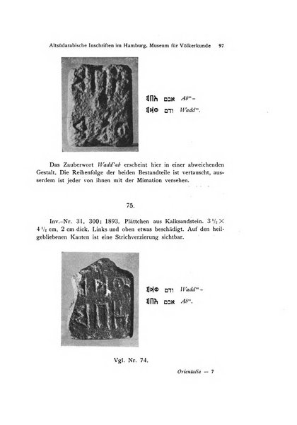 Orientalia commentarii de rebus assyro-babylonicis, arabicis, aegyptiacis